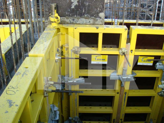 Опалубка лифтовых шахт, ее особенности и применение